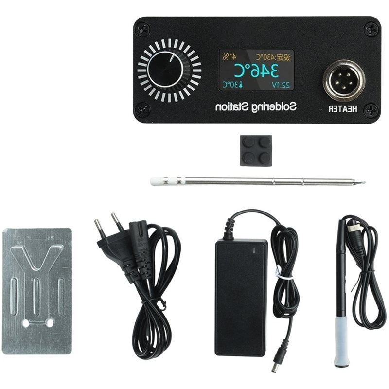 T12 Soldering Station Oled - 【A56X】Портативная мини-цифровая паяльная станция T12 для