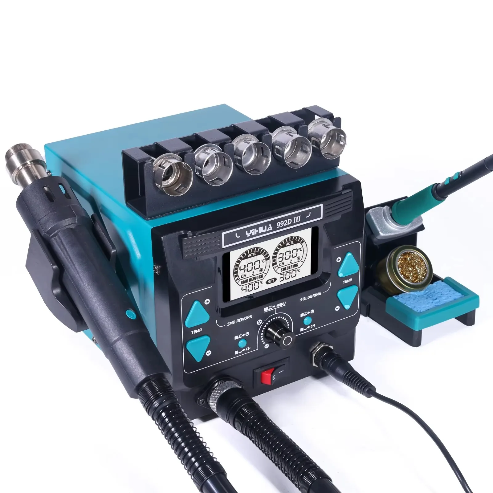 C210 Precision Soldering Station - Паяльная станция YIHUA992D-III 1000 Вт высокой