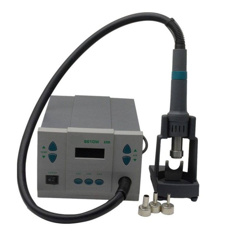 Hot Air Rework Station 861Dw - 861DW Термовоздушная паяльная станция 1000 Вт