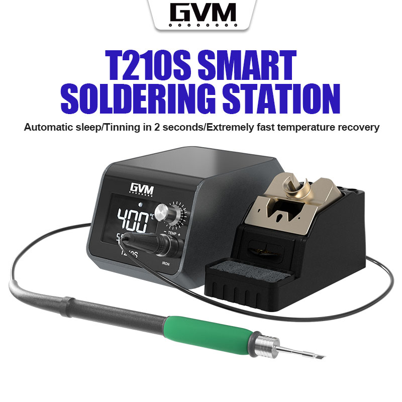 GVM T210S умная паяльная станц – обзор и цена C210 Precision Soldering Station
