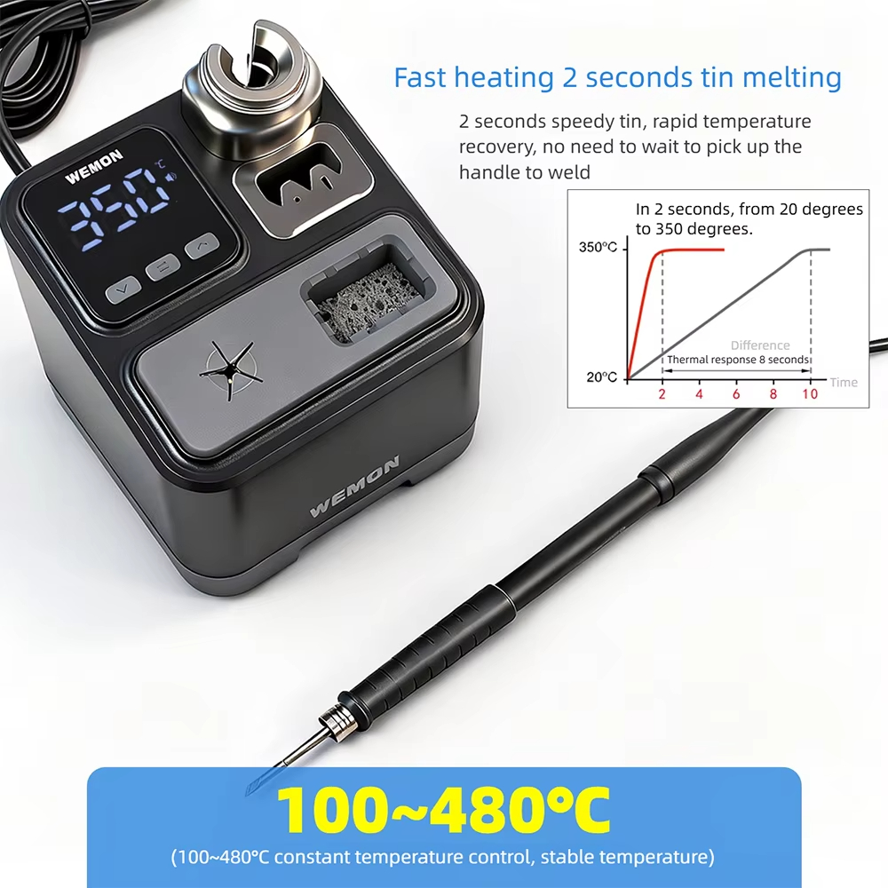 Паяльная станция WEMON K21A T2 – обзор и цена C210 Precision Soldering Station