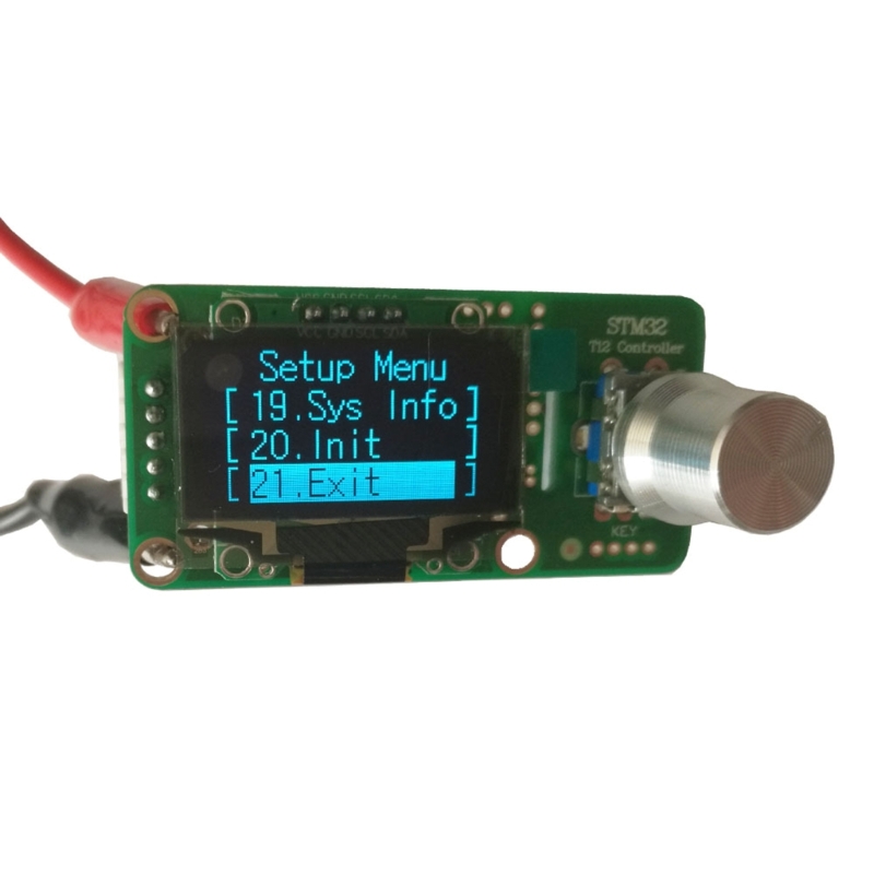 Цифровая паяльная станция T12, – обзор и цена T12 Soldering Station Oled
