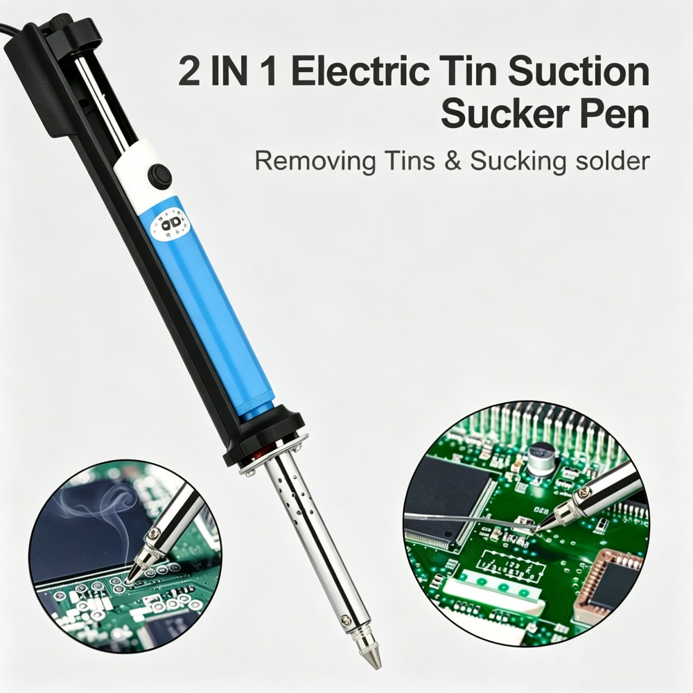 Электрический паяльник-отсос A – обзор и цена Desoldering Pump Electric Vacuum Station