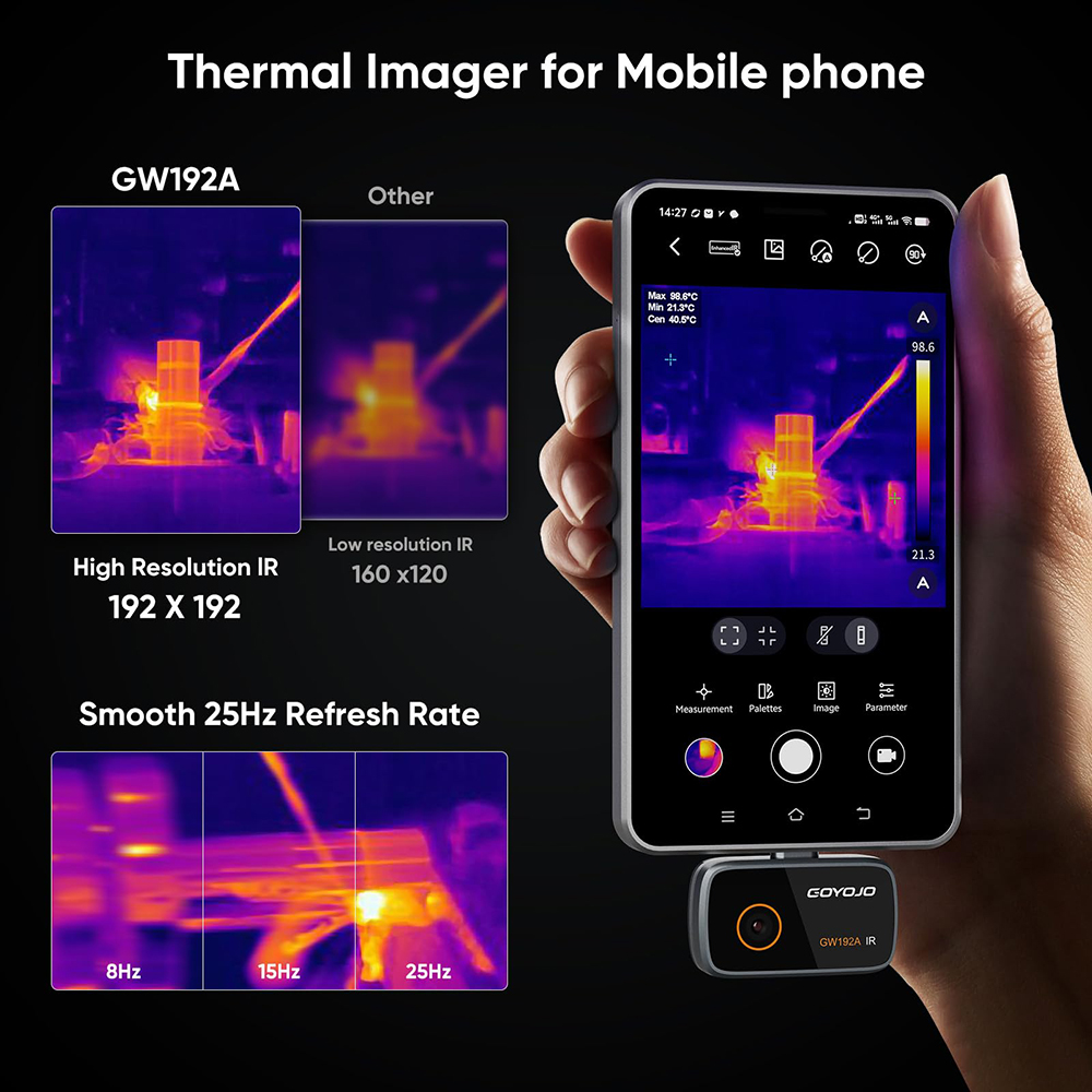 Тепловизионная камера GW192A 1 – обзор и цена Thermal Imaging Camera Pcb Repair